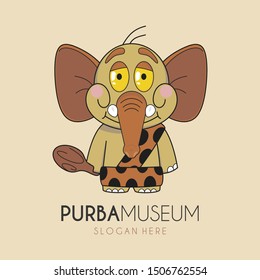 ancient elephant flat logo 