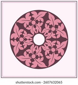 Ancient Floral Mandala Antique Civilization Old Vibes