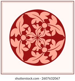 Ancient Floral Mandala Antique Civilization Old Vibes