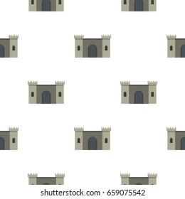 Ancient fortress pattern seamless for any design vector illustration