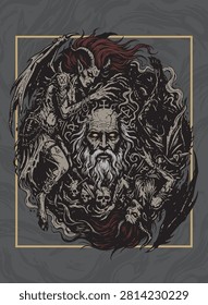Ancient Gods Awaken Beneath The Shadowed Infernal Realm