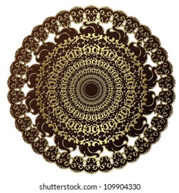Ancient gold disc