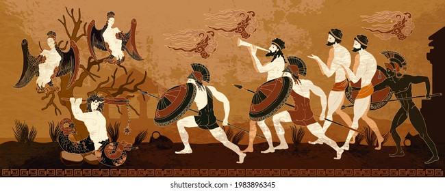 Ancient Greece. History and culture. Warriors. Legends and mythology 