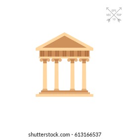Ancient Greek architecture icon