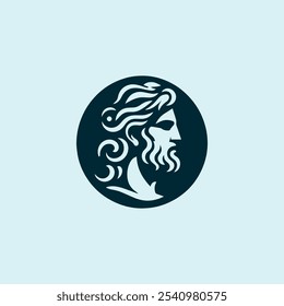 Ancient greek god logo for sale