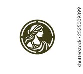 Ancient greek goddess logo for sale