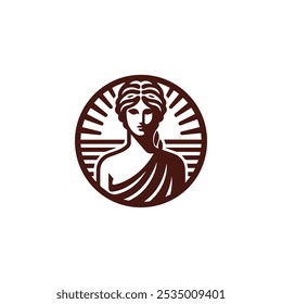 Ancient greek goddess logo for sale