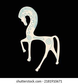 Ancient Greek key element deign art