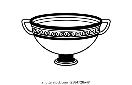 Ancient Greek Kylix: A Drinking Cup's Story