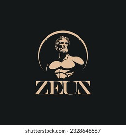 alte griechische Mythologie mit dem Zeichen Zeus