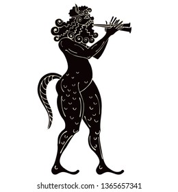 Ancient greek painting.Pottery art.. Mediterranean culture.Ancient greece mythology.