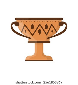 Ancient Greek Pottery And Vases Illustration - 08