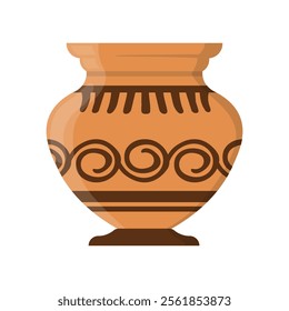 Ancient Greek Pottery And Vases Illustration - 05