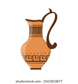 Ancient Greek Pottery And Vases Illustration - 02