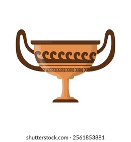 Ancient Greek Pottery And Vases Illustration - 09