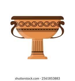 Ancient Greek Pottery And Vases Illustration - 06