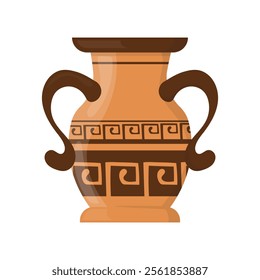 Ancient Greek Pottery And Vases Illustration - 04