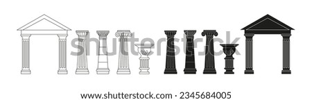 Similar – Image, Stock Photo stickers Facade Decoration