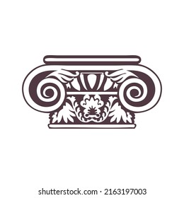 Ancient Greek roman elements design and pattern art