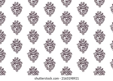 Ancient Greek roman elements design and pattern art