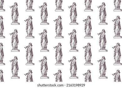 Ancient Greek roman elements design and pattern art