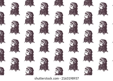 Ancient Greek roman elements design and pattern art
