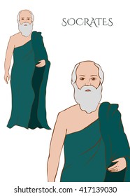 Ancient greek scientist, philosopher and thinker - Socrates