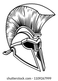 Ancient Greek Spartan Trojan Roman Gladiator Stock Vector (Royalty Free ...