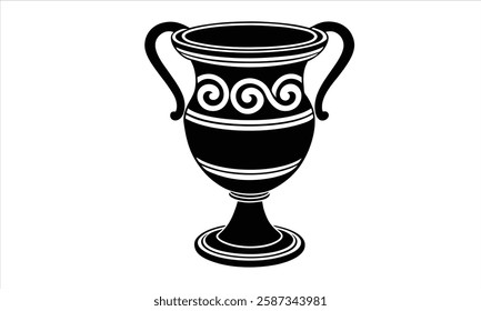 Ancient Greek Vase: Elegant and Simple