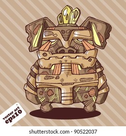 Ancient hog totem