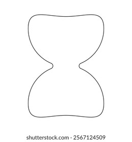 ancient hourglass icon illustration design