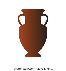 ancient jar amphora vector illustration logo icon clipart - Shutterstock ID 2079477691