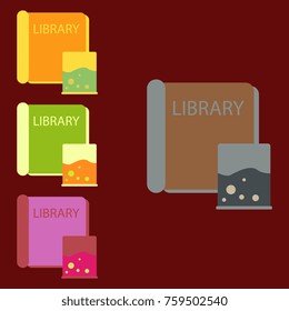 ancient library Books collection