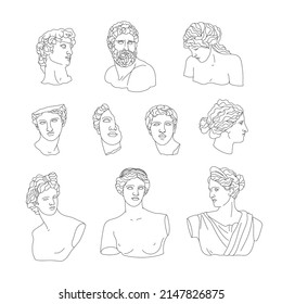 Ancient Line art Greek