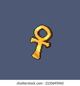 antiker Ornament im Pixelstil