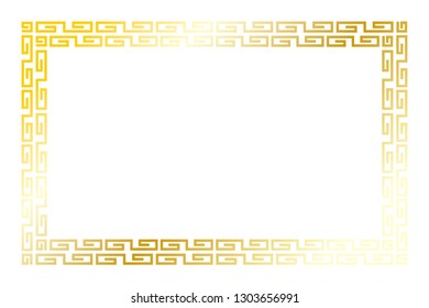 Ancient patterned wind frame, hieroglyphs, traditional patterns
