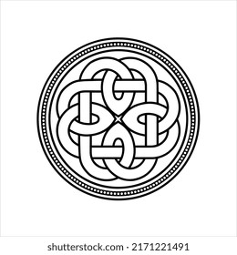 ancient patterns celtic black and white