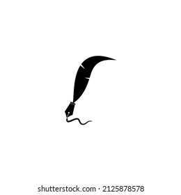 ancient pen vector image, can be use on all media because made with high resolution