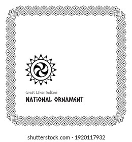 Ancient pictures maya, inca and aztec, ornaments and symbols in old american indian style, isolated on white background, vector illustration, eps-8