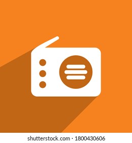 ancient radio icon, Technology icon vector