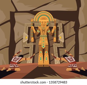 ancient relic sun god adoration