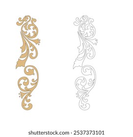 ANCIENT ROMAN AND HISTORICAL CLASSIC DECORATIONS GOTHIC COLUMNS AND FRIEZES IN ANCIENT VENICE STYLE