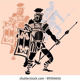 Ancient Roman legionnaire