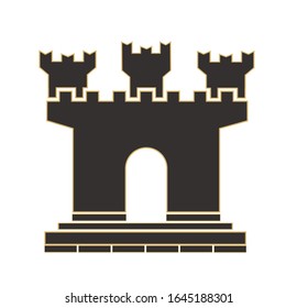 ANCIENT ROMAN STYLE ARCHITECTURE ILLUSTRATION