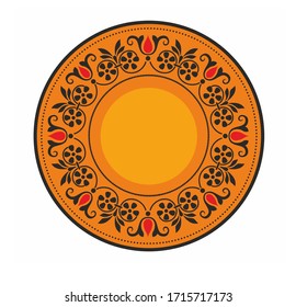 ANCIENT ROUND BAROQUE AND ARAB STYLE SYMBOL