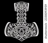 Ancient Scandinavian design. Thor