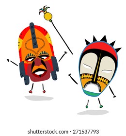 Ancient shaman characters