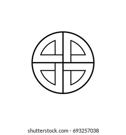 Ancient signs of Celts and Viking, which is ideal for your design