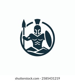 Ancient Spartan Logo for sale.