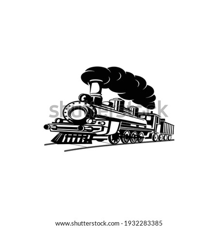 an ancient steam train symbol